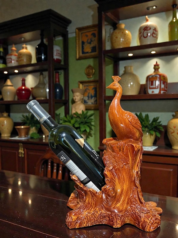 Kệ Rượu Khổng Tước